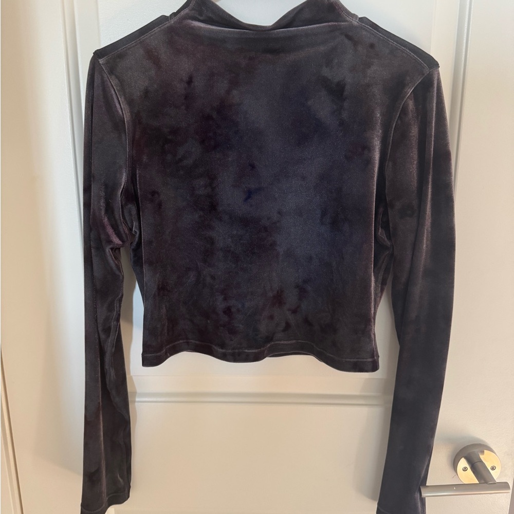lululemon All Aligned Mock Neck Long Sleeve Crushed Velvet (Interstellar Multi)